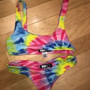 Beach Riot x REVOLVE Tie Dye bikini